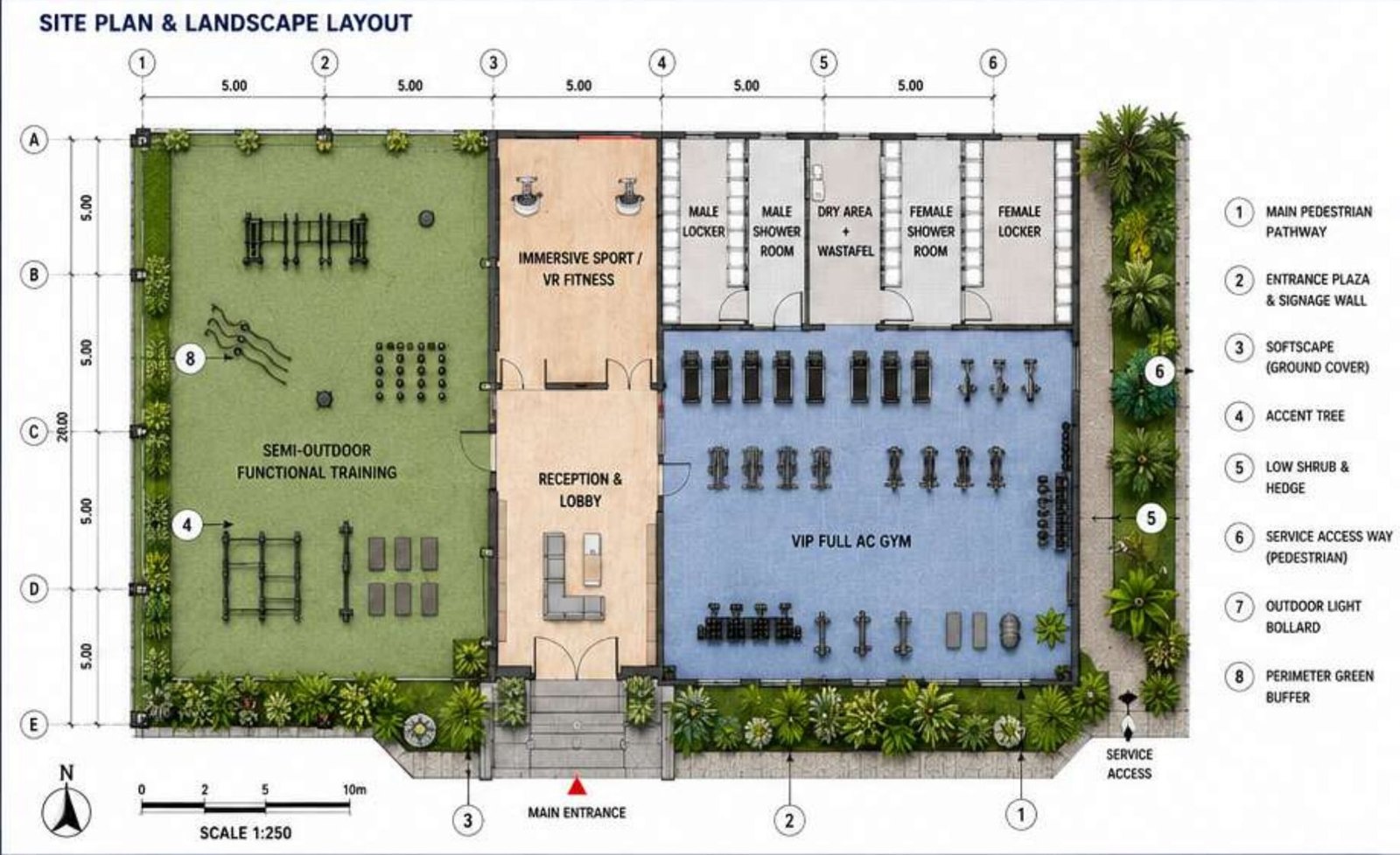 Site Plan & Landscape Layout